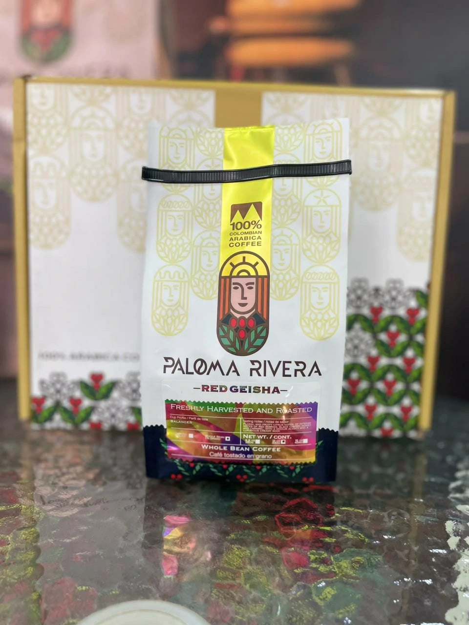 Paloma Rivera Red Geisha Coffee — Exotic Colombian Specialty Coffee