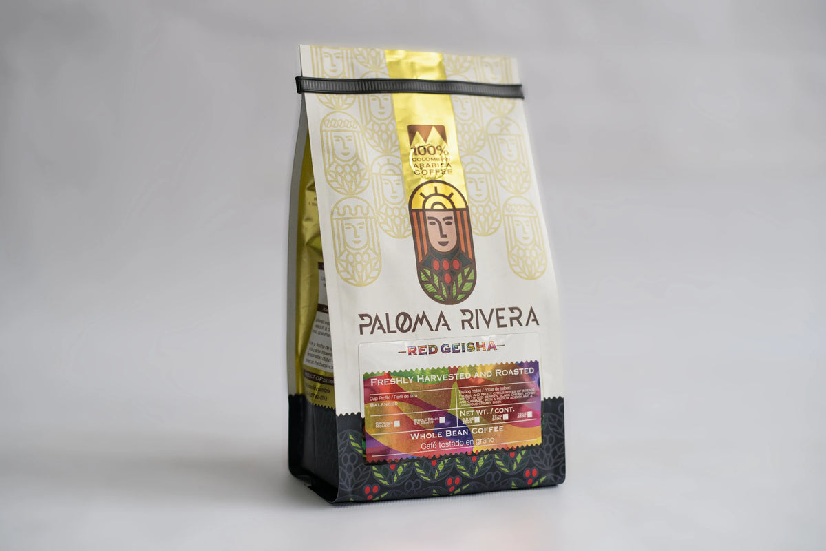 Paloma Rivera Red Geisha Coffee — Exotic Colombian specialty coffee